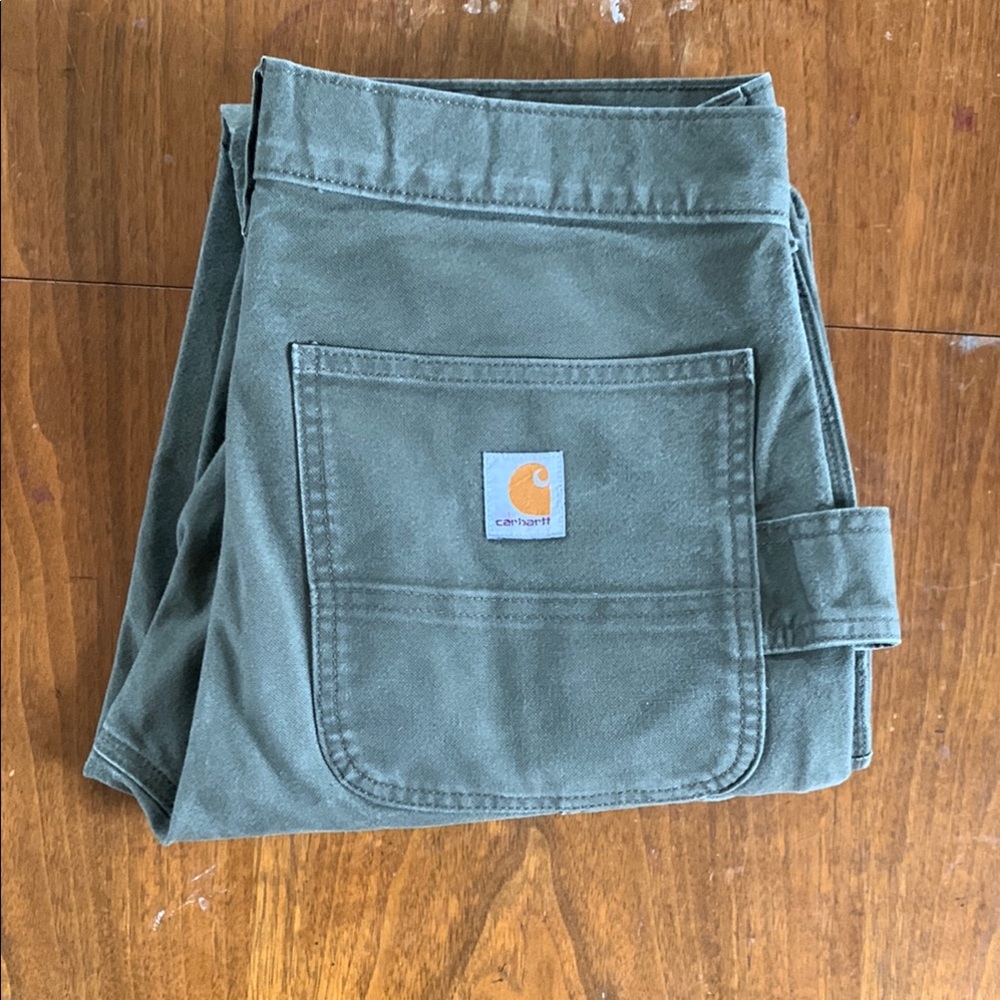 Carhartt Green Work Pants